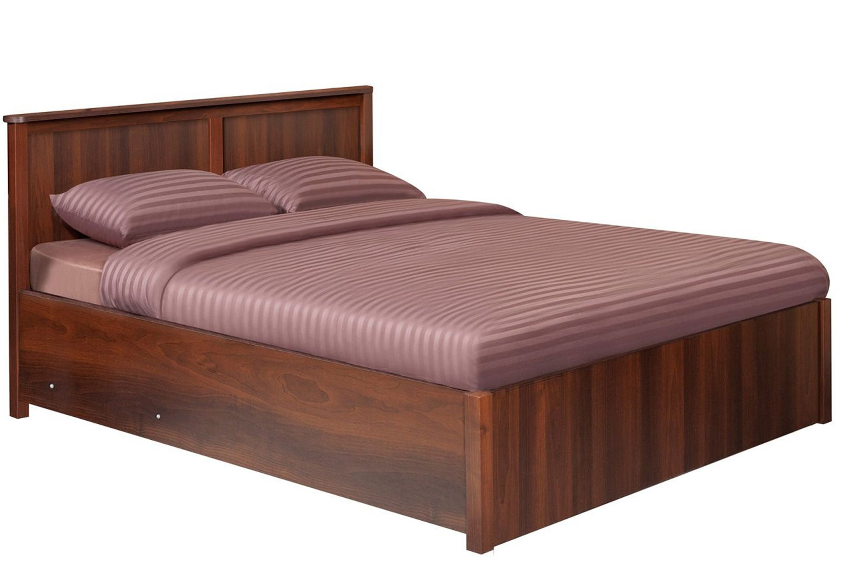 Кровать с ортопедическим основанием (дерево) Sherlock 43 140х200, орех