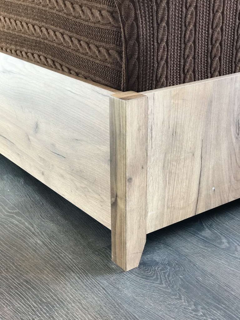 Nature 308 Люкс Кровать с ортопедическим основанием (дерево) 140х200, крафт