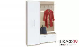 Сокол прихожая модульная дуб сонома/белый