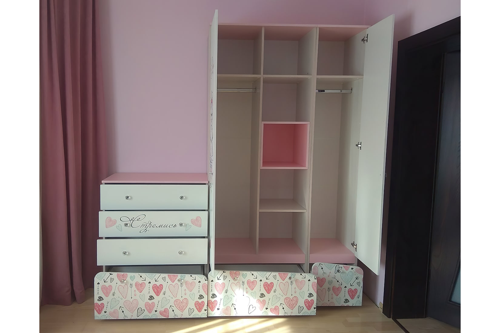 Малибу Спальня детская БТС