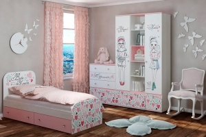 Малибу Спальня детская БТС