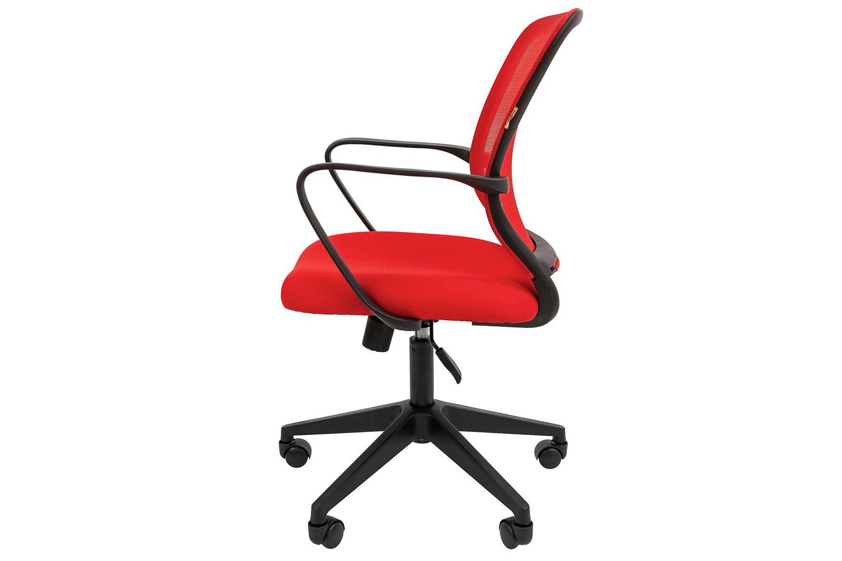 Chairman 698 Кресло ткань/сетка Красный (нагрузка до 140кг)