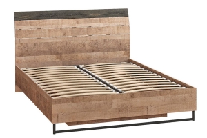 Трувор Кровать 11.34 с подъёмным механизмом 160х200 Дуб Гранж Песочный/Интра
