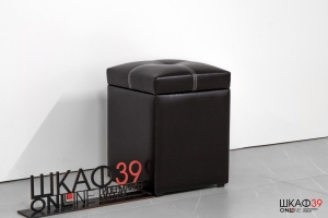 Остин Пуф (Кожзам Коричневый)