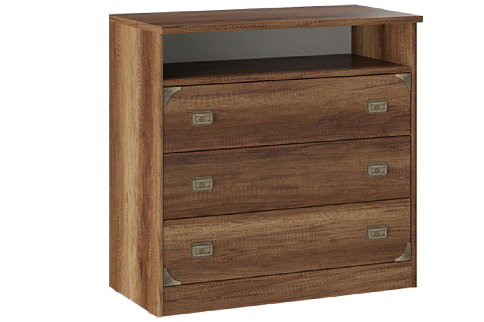 Навигатор Комод с 3-мя ящиками Дуб каньон