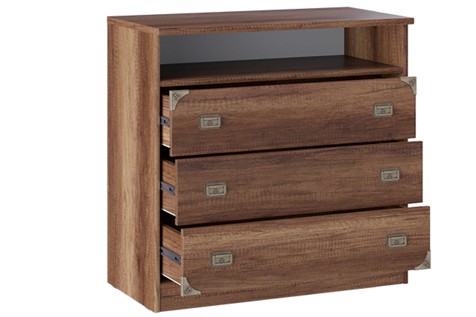 Навигатор Комод с 3-мя ящиками Дуб каньон