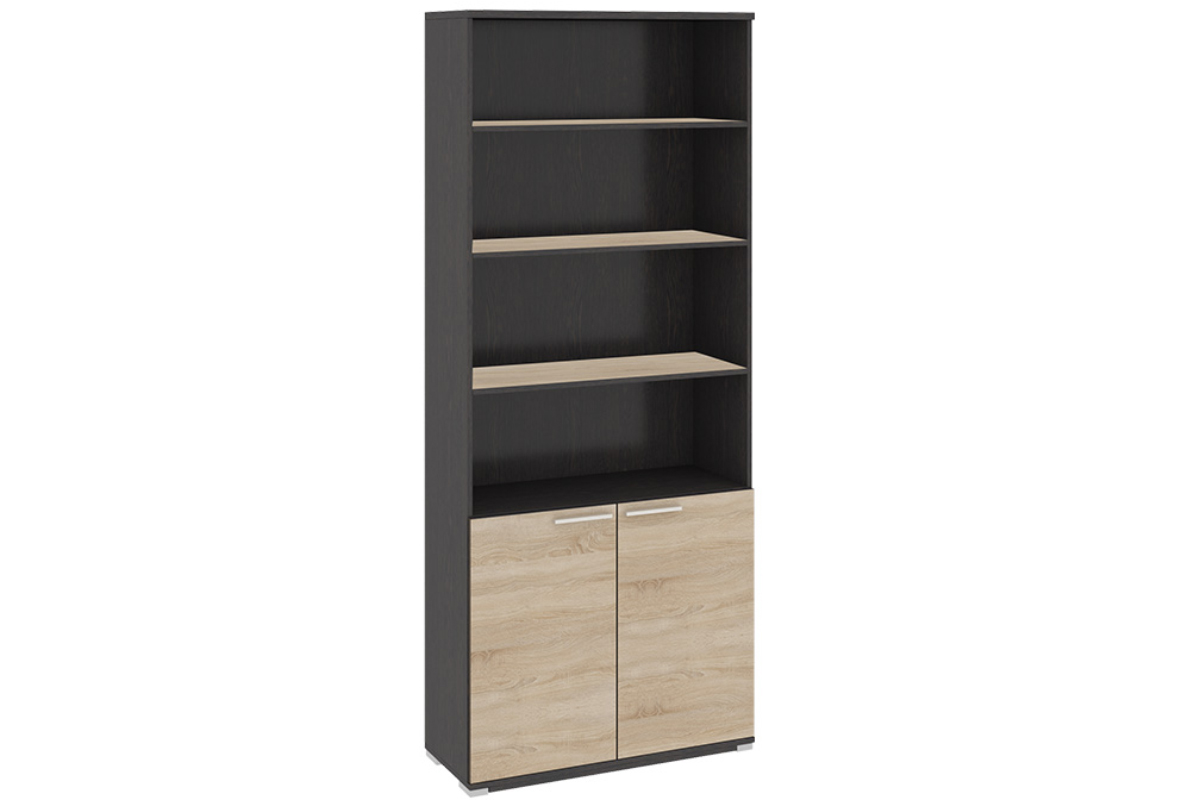 Успех-2 Шкаф для документов с нишей и 2-мя дверями