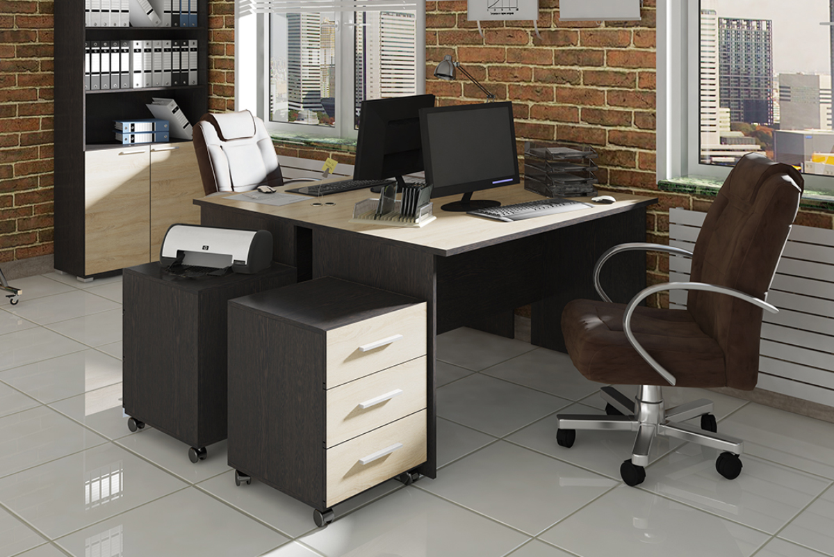 Успех-2 Набор офисной мебели для кабинета руководителя №6 