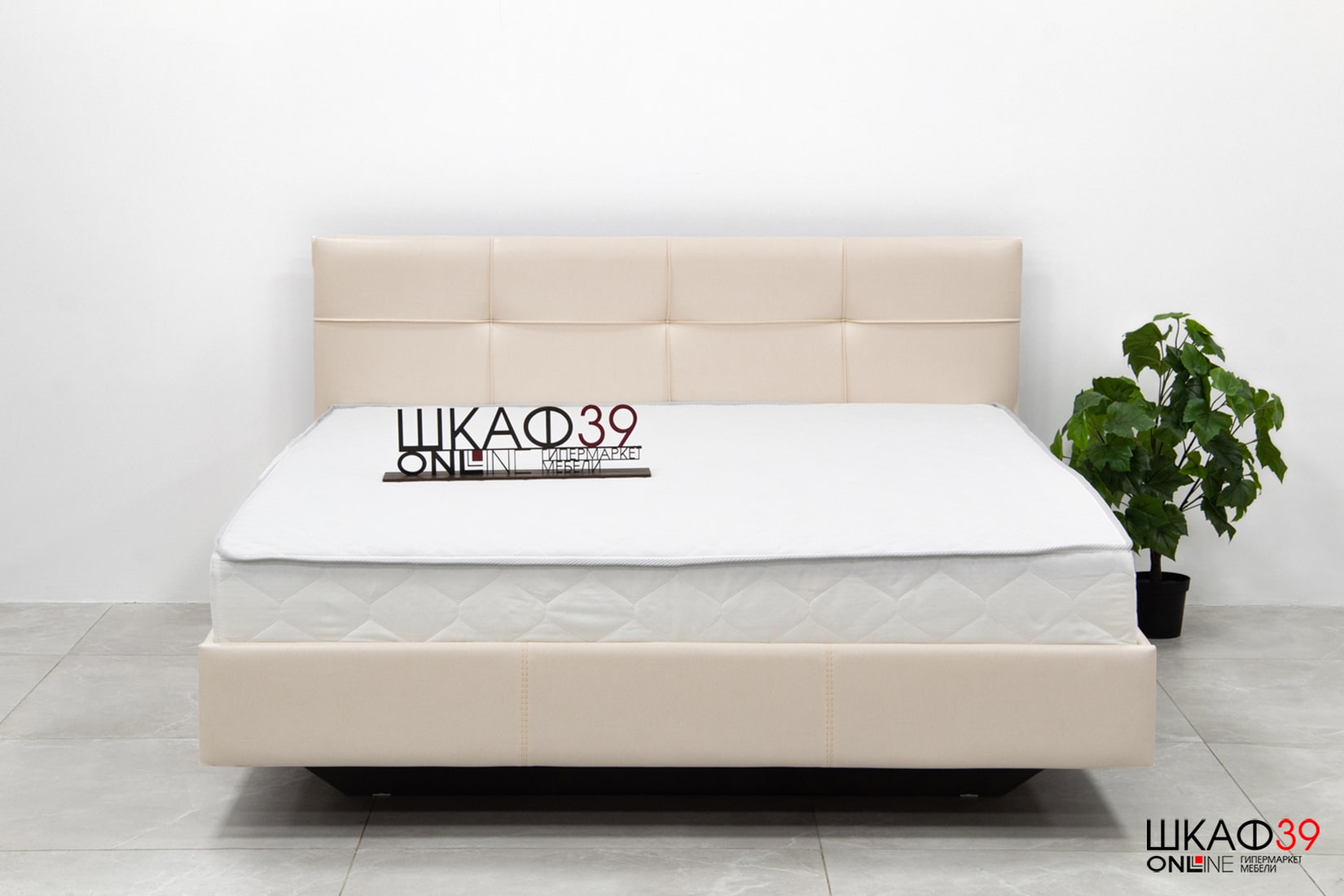 Элис Кровать 160 тип 1 с орт. осн. Светлая