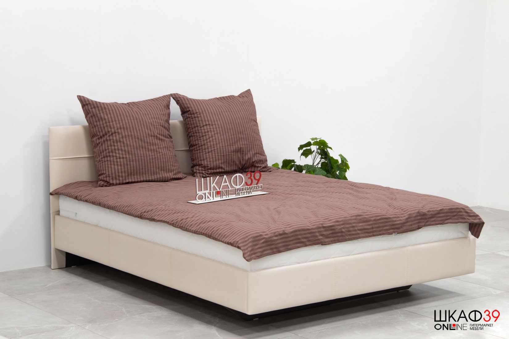 Элис Кровать 160 тип 1 с орт. осн. Светлая