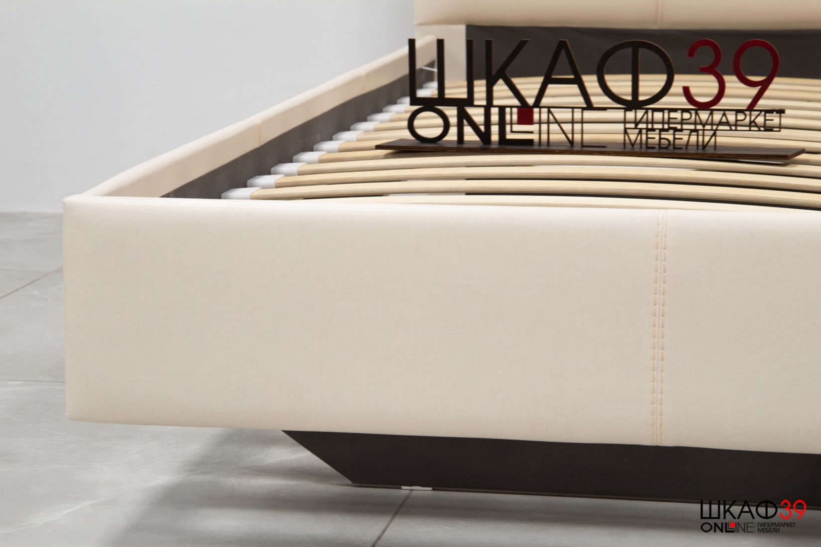 Элис Кровать 160 тип 1 с орт. осн. Светлая