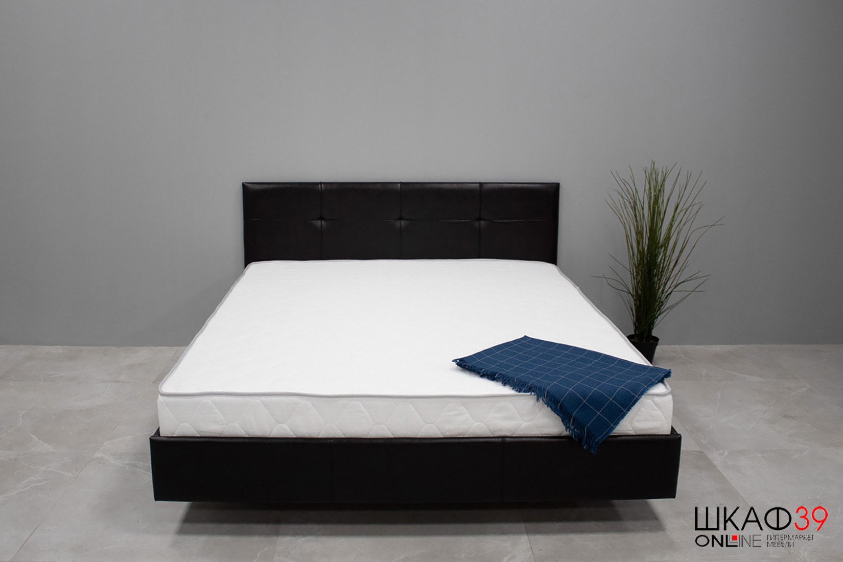 Элис Кровать 160 тип 1 (Темная) основание ламели