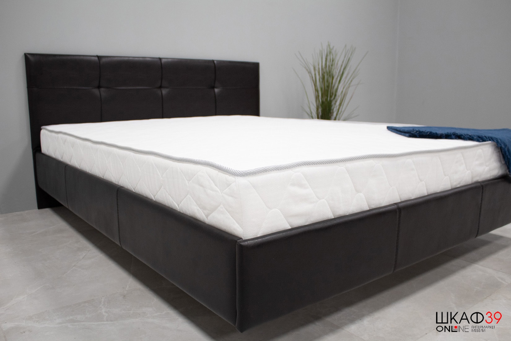 Элис Кровать 160 тип 1 (Темная) основание ламели