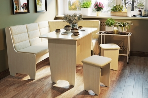 Техас Исп.2 Кухонный уголок Дуб белфорт/Кашемир крем