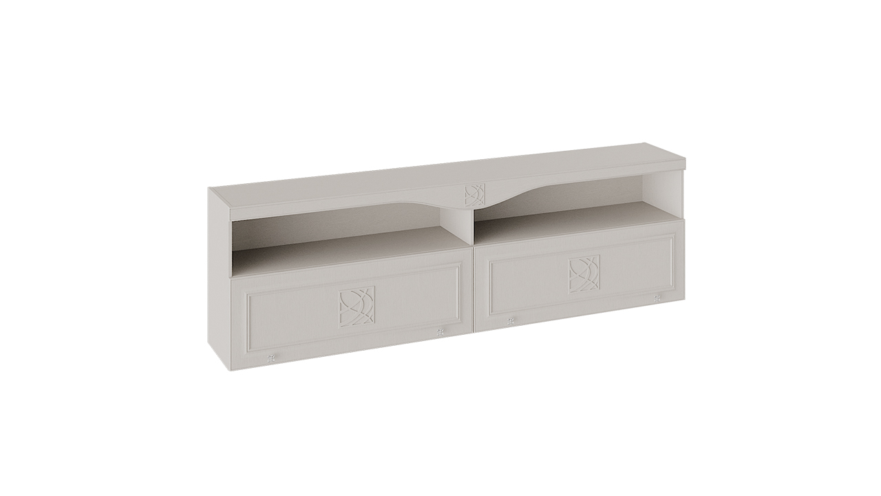 Шкаф навесной с карнизом «Сабрина»