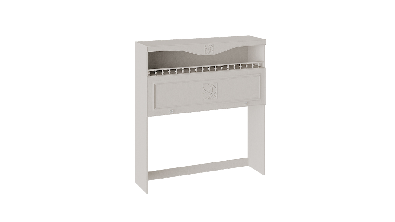 Шкаф навесной с карнизом и балюстрадой «Сабрина»