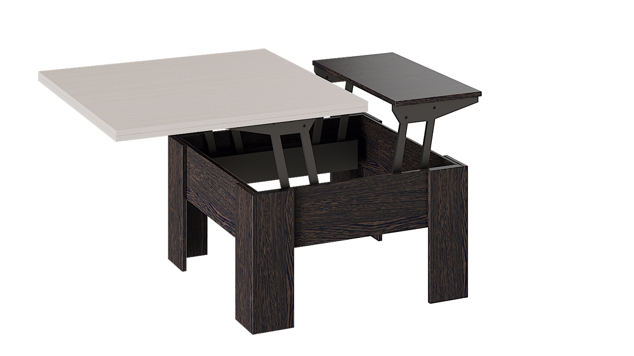 Стол журнальный тип 10 Венге/Белфорт