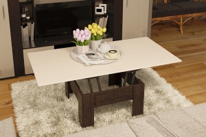 Стол журнальный тип 10 Венге/Белфорт