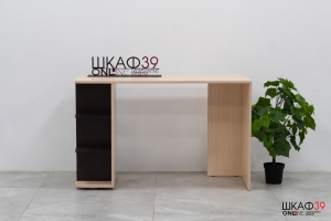 Стол письменный тип 3 (Дуб Молочный/Венге Цаво)