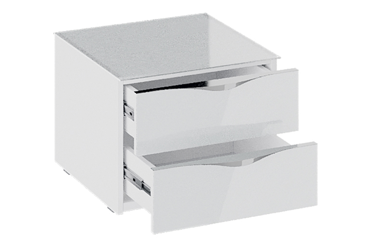 Тумба прикроватная с 2 ящиками «Глосс»