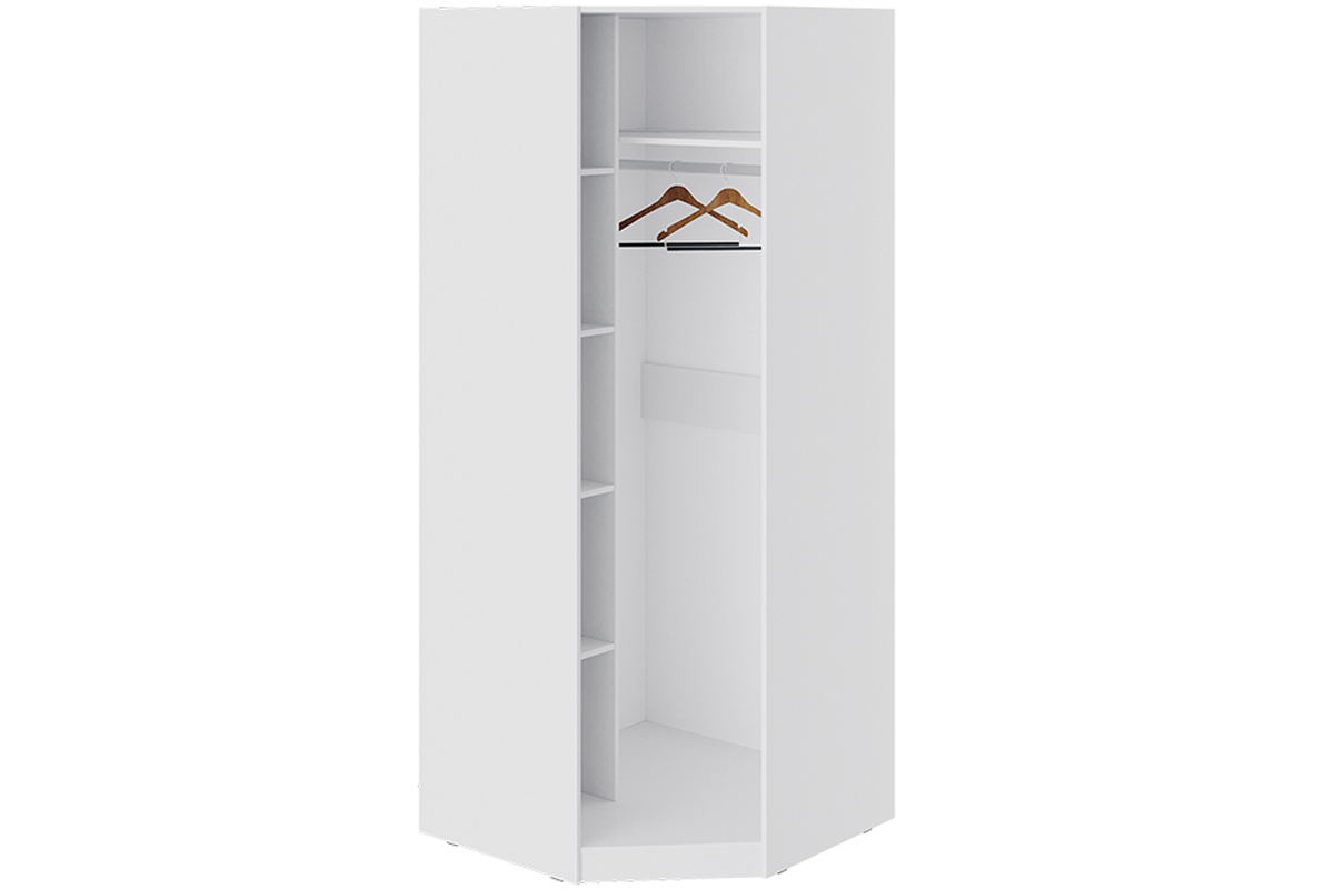 Шкаф угловой с зеркальной дверью «Глосс»