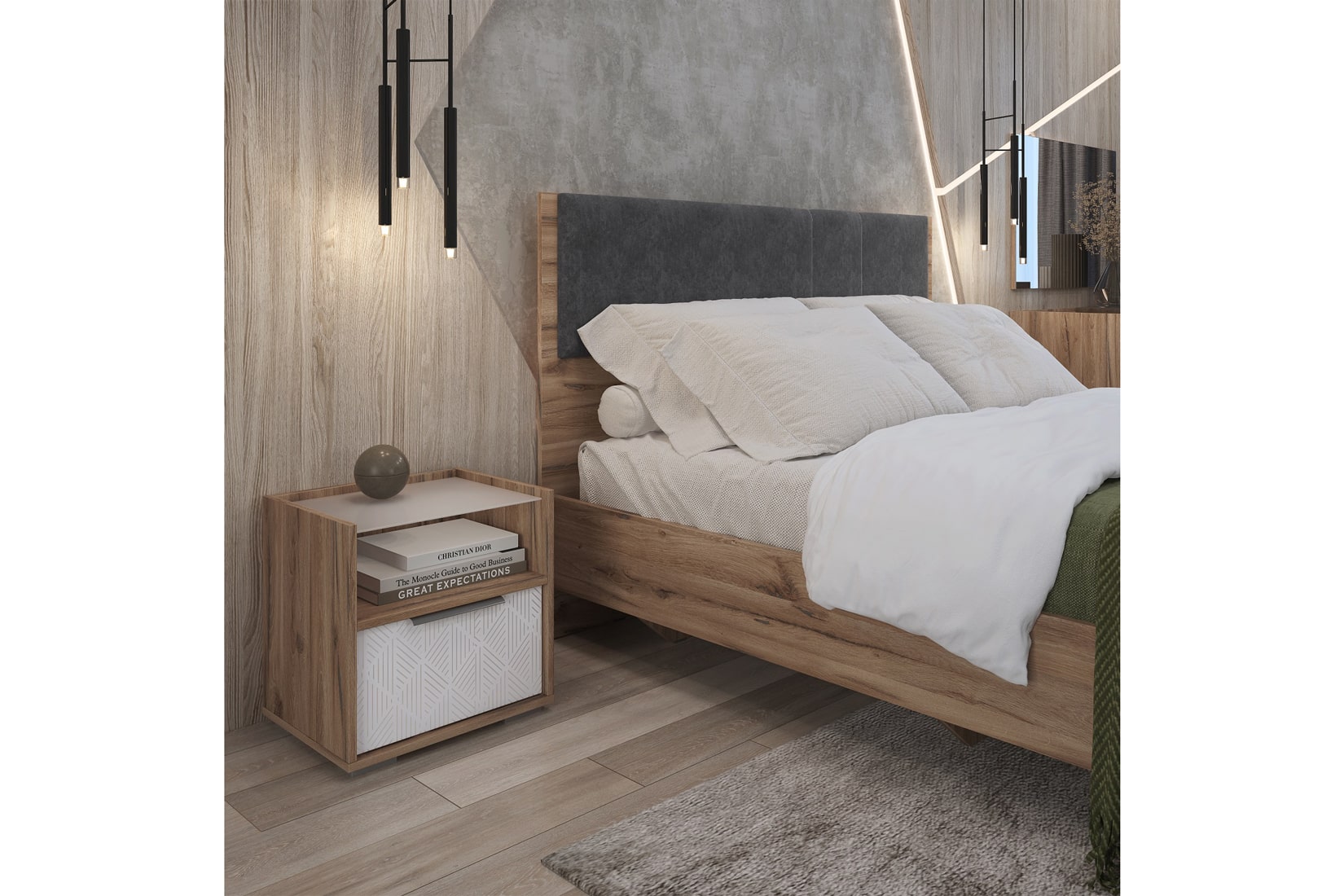 Тумба прикроватная Николь 2