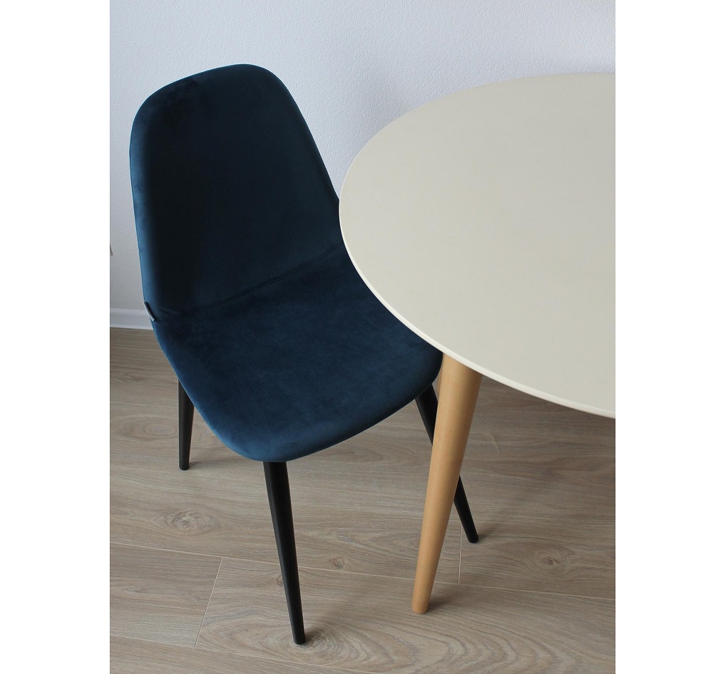 Ронда Мини 90 Стол обеденный круглый натуральный/слоновая кость