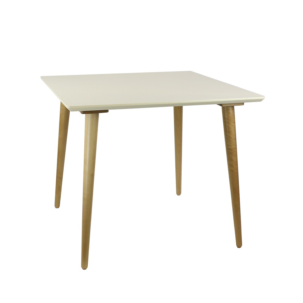 Ронда Мини 90 Стол обеденный натуральный/слоновая кость