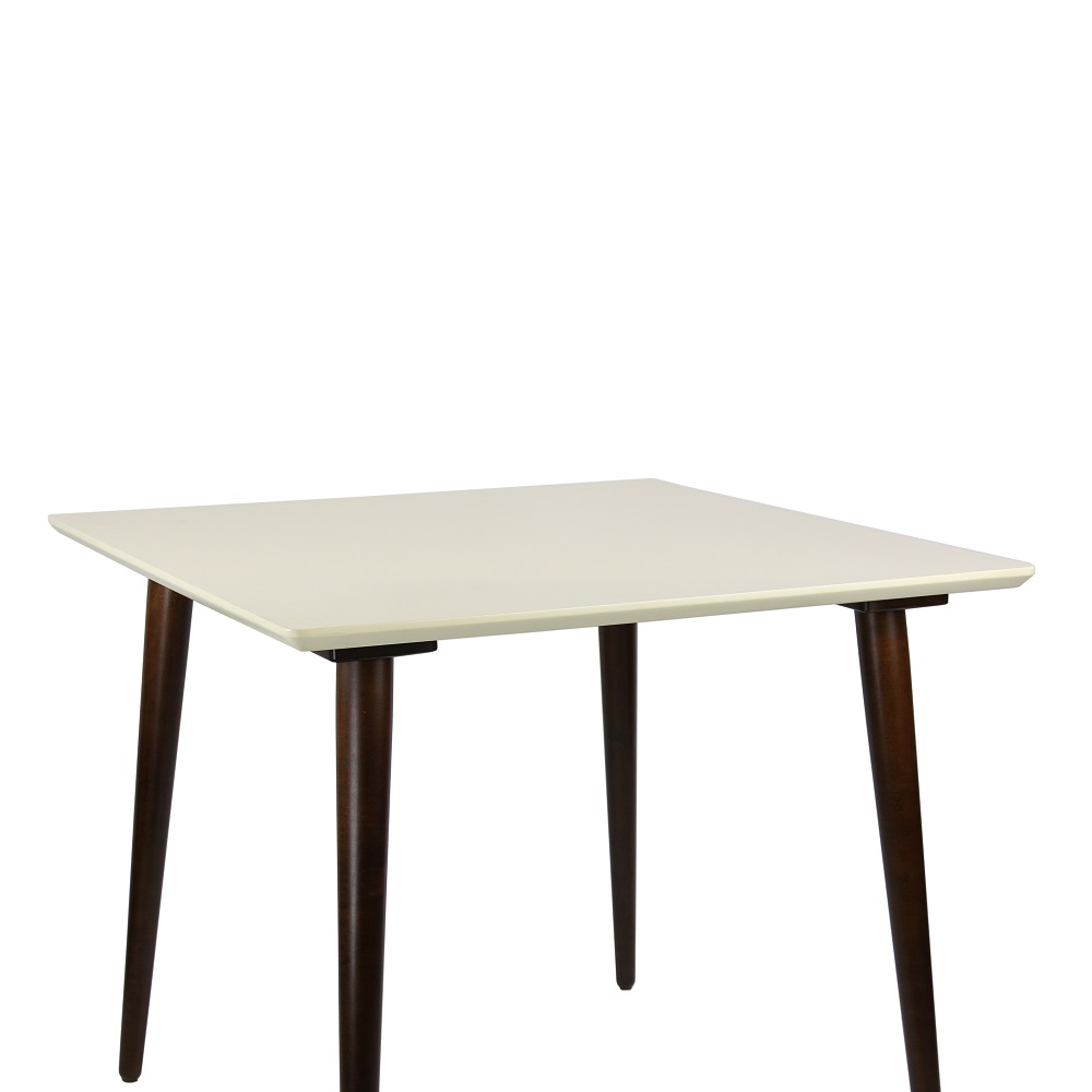 Ронда Мини 100 Стол обеденный орех/слоновая кость