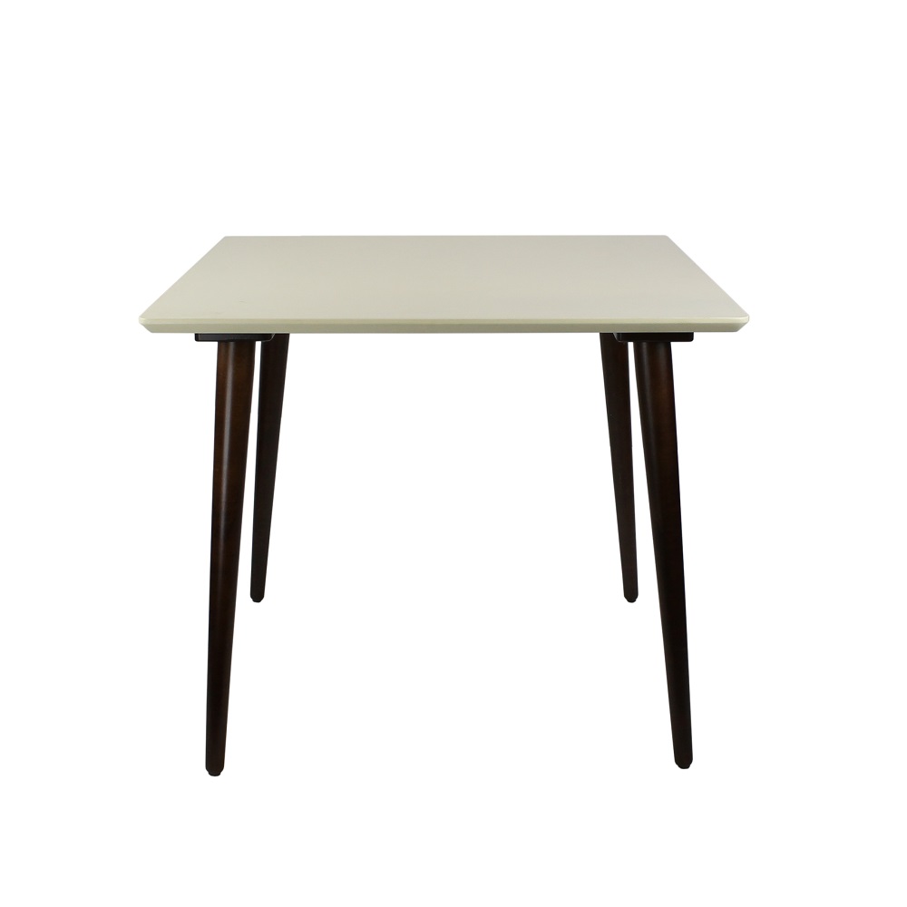 Ронда Мини 90 Стол обеденный орех/слоновая кость