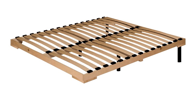 Кровать с ортопедическим основанием (дерево) Tilda 160х200, ясень