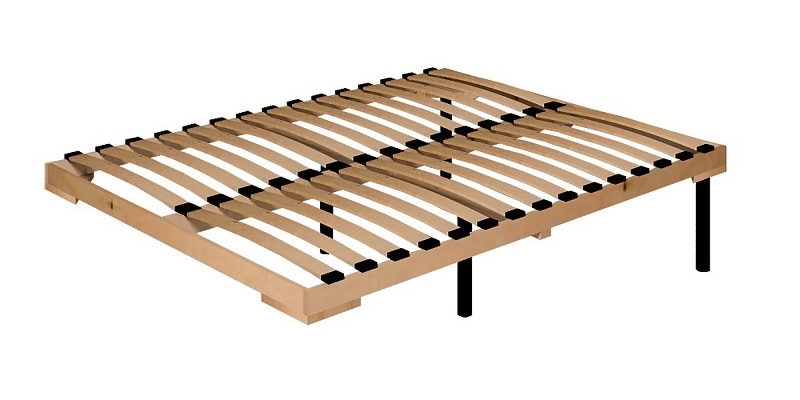 Кровать с ортопедическим основанием (дерево) Tilda 140х200, гаскон пайн