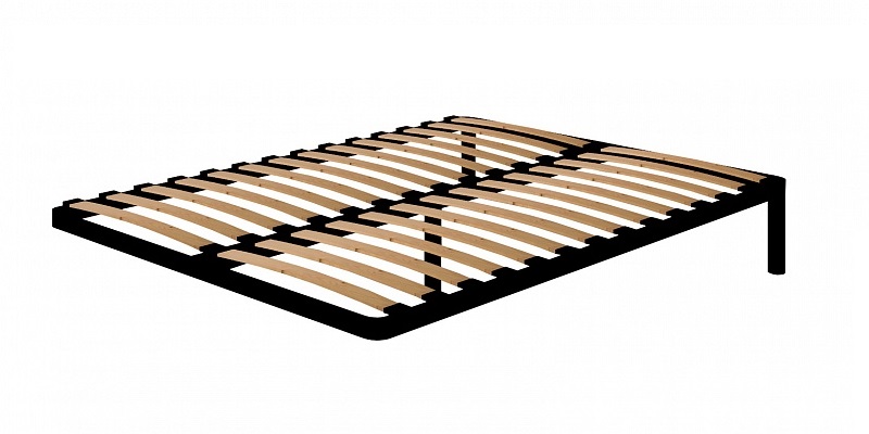Кровать с ортопедическим основанием (металл) Tilda 120х200, ясень