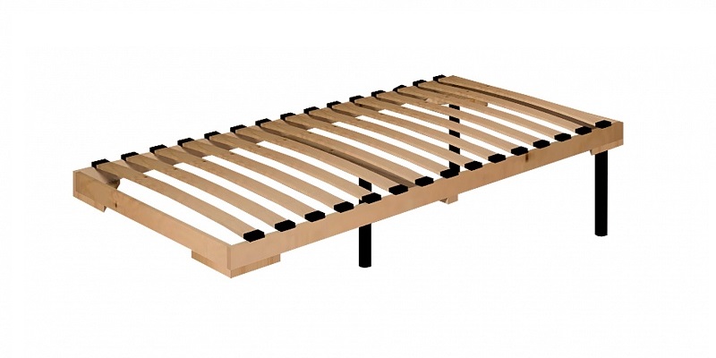 Кровать с ортопедическим основанием (дерево) Tilda 90х200, ясень