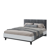 Кровать без основания с мягким изголовьем Шарлиз 160х200