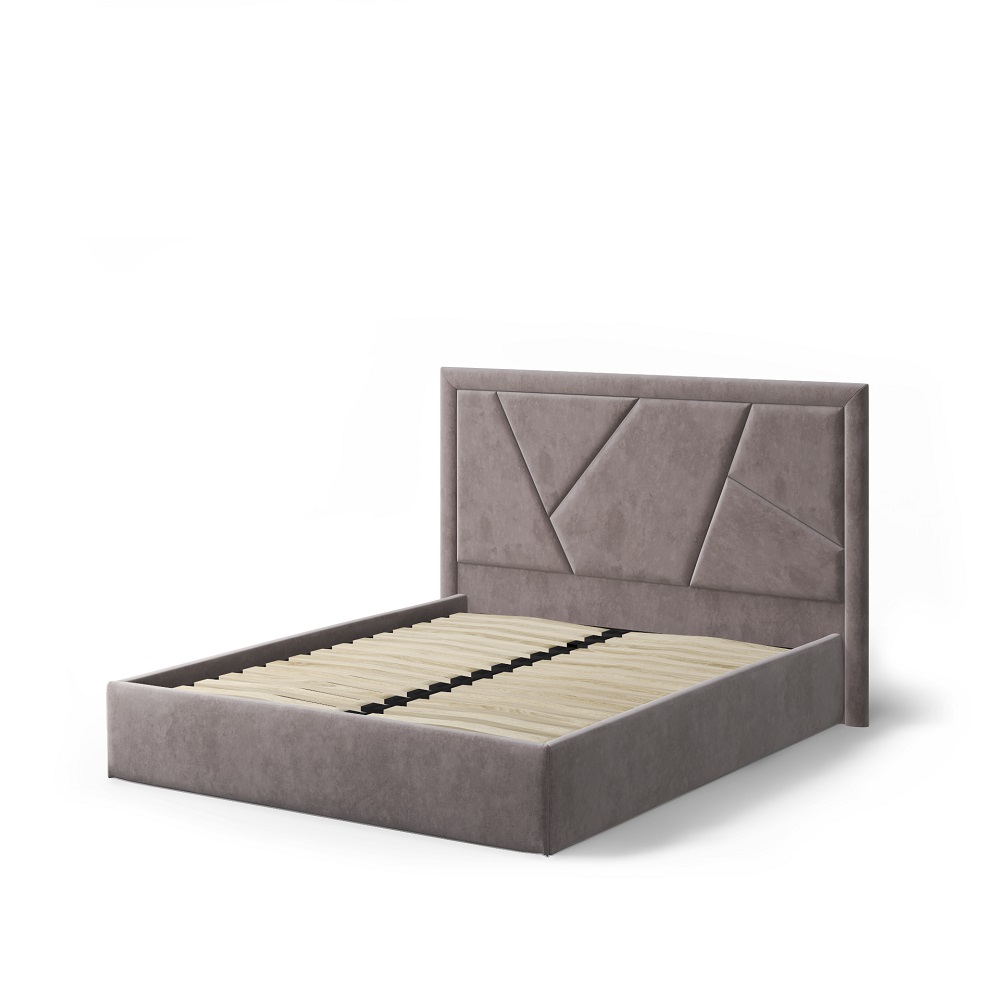 Индиго Кровать с ортопедическим основанием 160х200 Коричневый