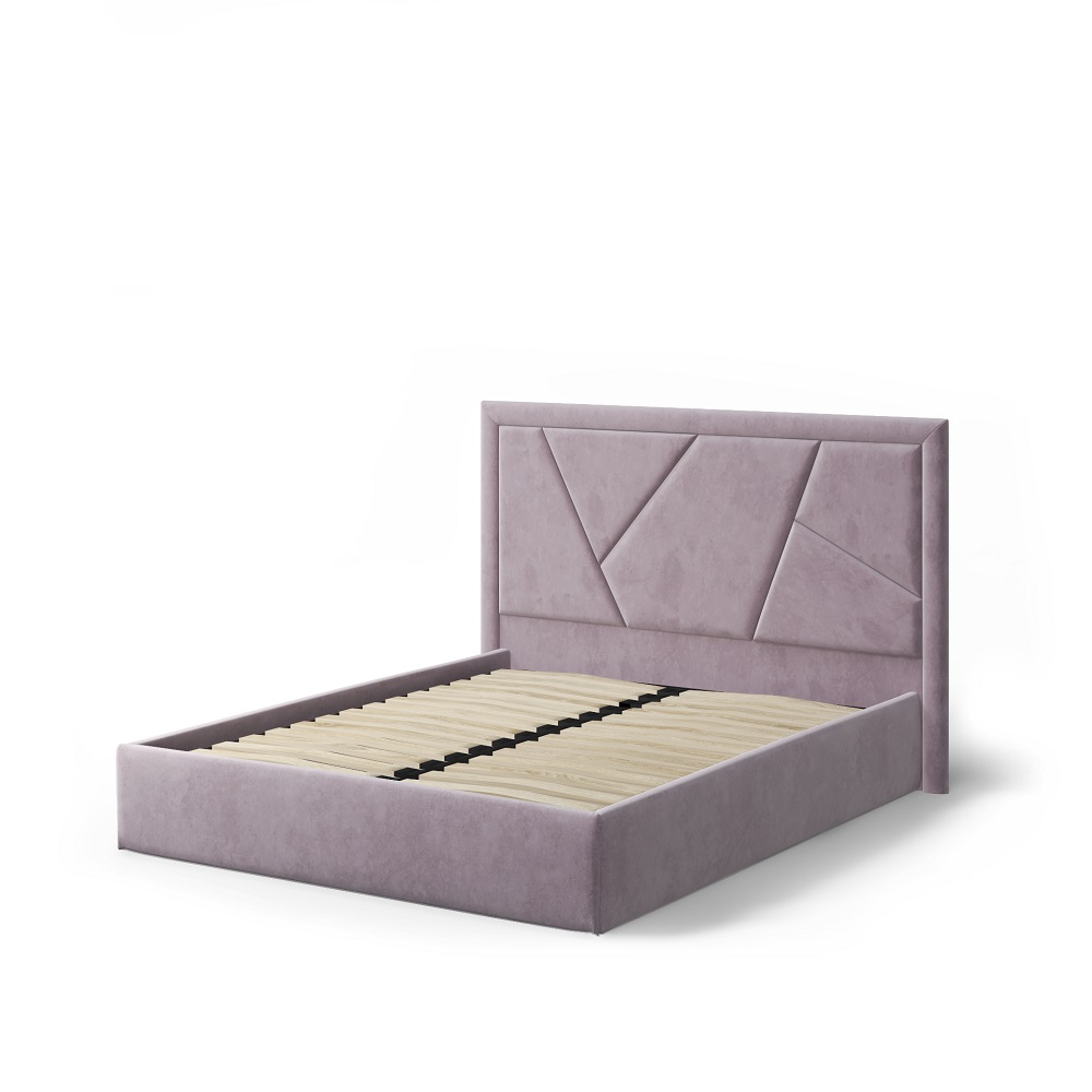Индиго Кровать с ортопедическим основанием 120х200 Лиловый