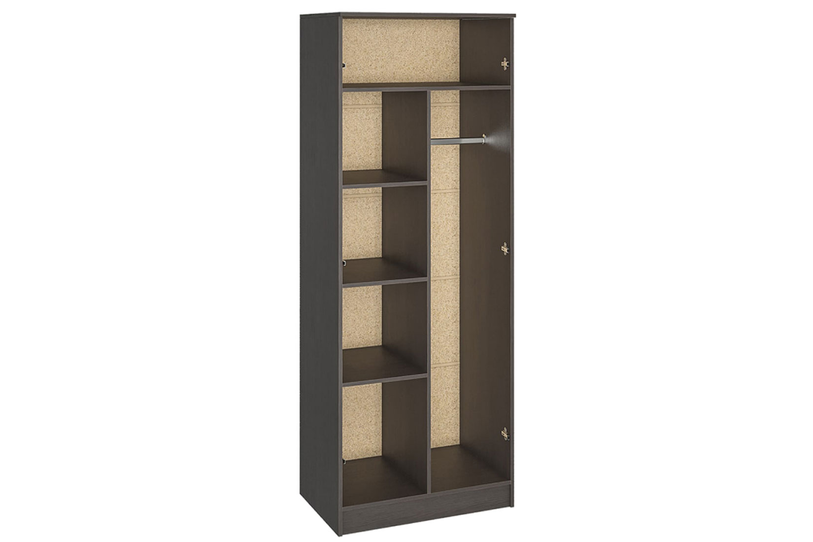 Шкаф для одежды и белья Ронда ШК-20, венге/дуб белфорд