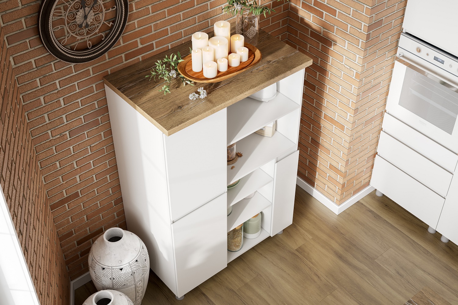 Тумба многофункциональная 10ш1 Одри 2