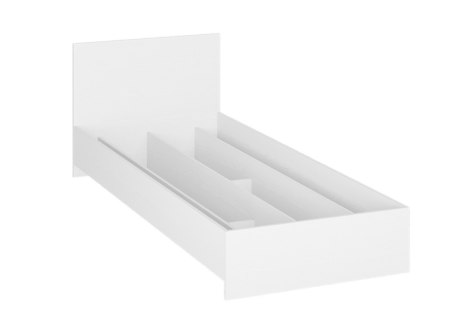 Ронда КР-080 Кровать80  без основания Белый