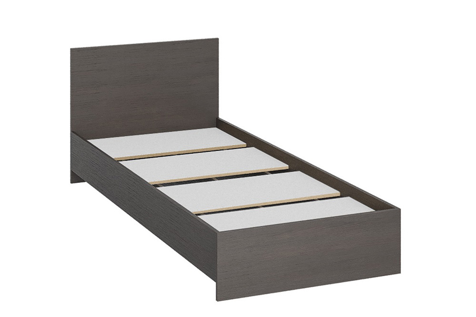 Ронда КР-080 Кровать 80 с основанием ЛДСП Венге