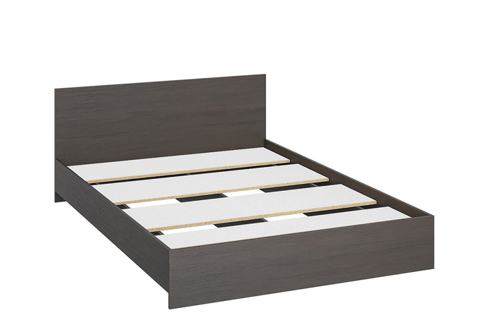 Ронда КР-140 Кровать 140 с основанием ЛДСП Венге