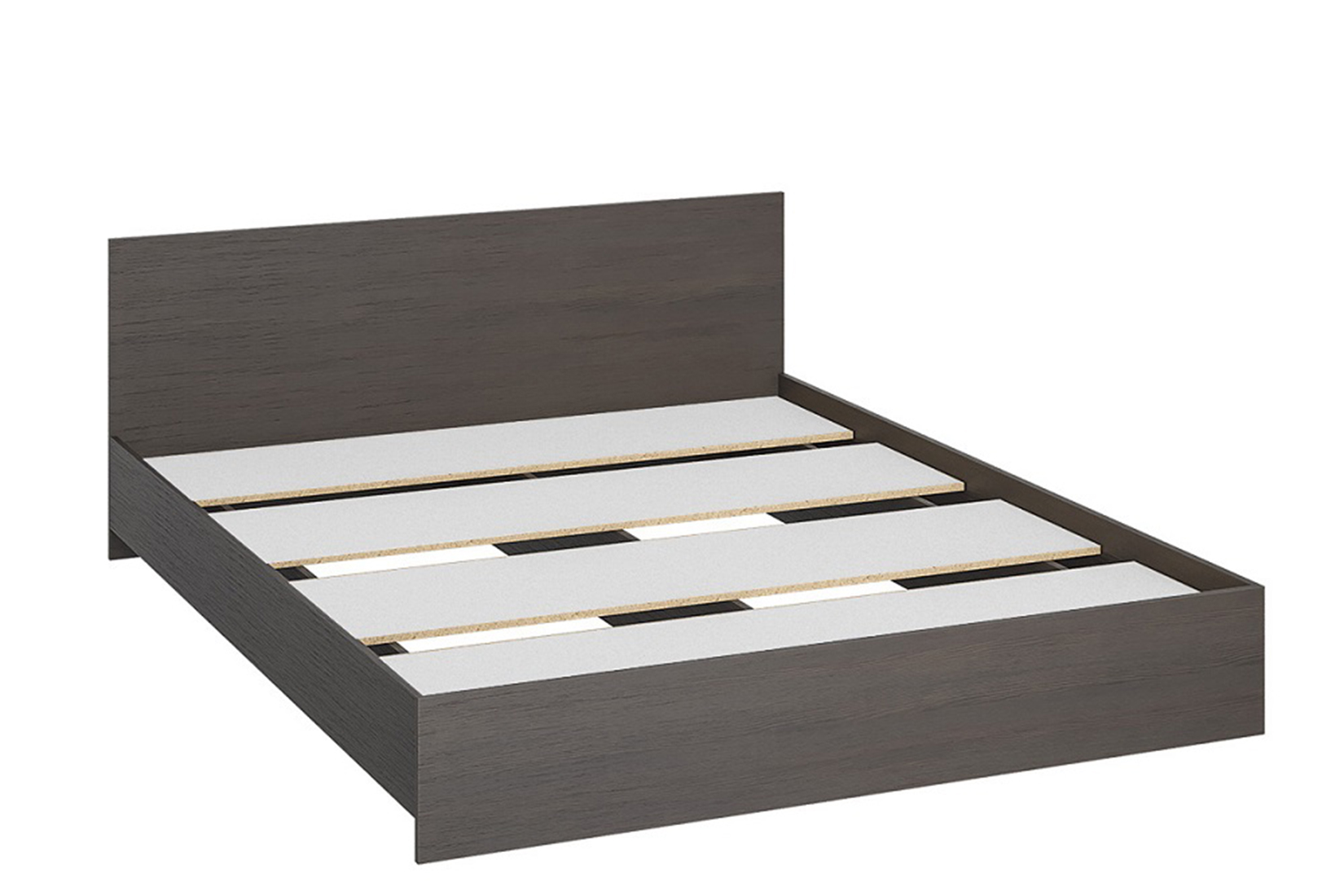 Ронда КР-160 Кровать 160 с основанием ЛДСП Венге