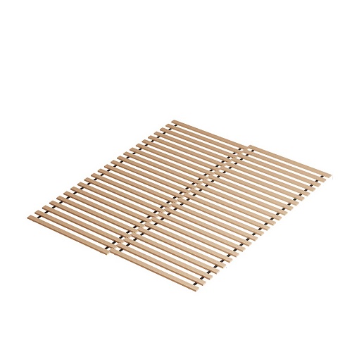 Фьюжн КР-18 Кровать 160 с реечным настилом Белый