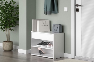 Обувница Айден ОБ06-600, белый