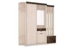 Ева 2 Прихожая Комплект 6 Туя светлая/Туя темная