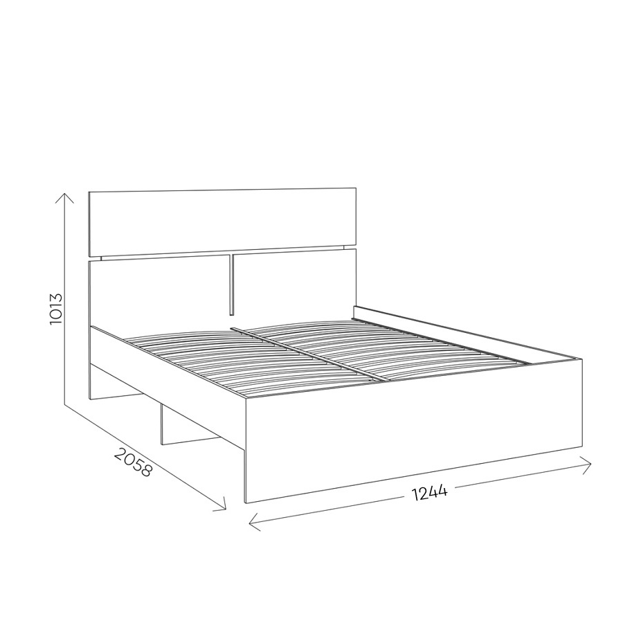 Кровать с ортопедическим основанием Агата М10 120х200