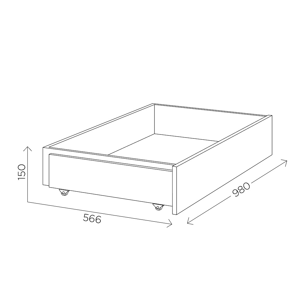 Ящик выкатной Агата М18