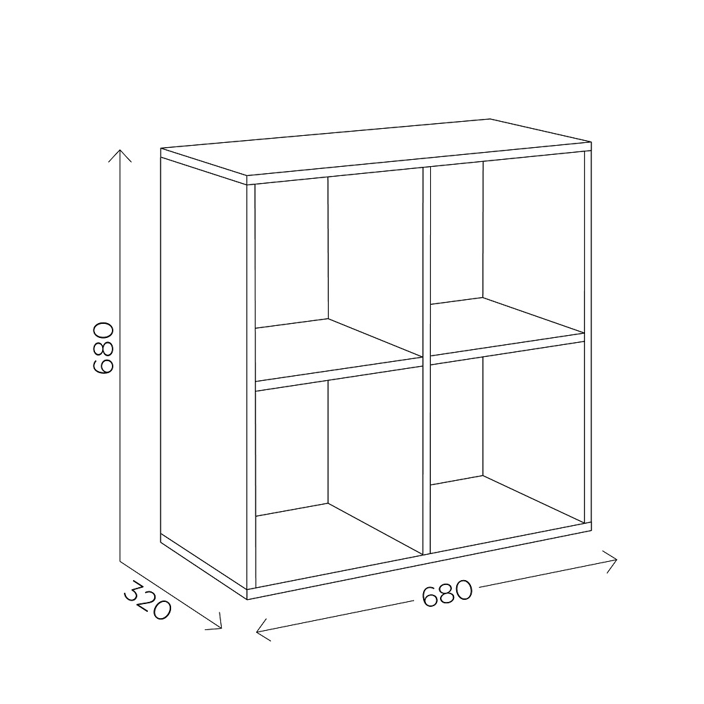 Стеллаж Агата М4