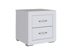 Леньяна Тумба прикроватная Белый